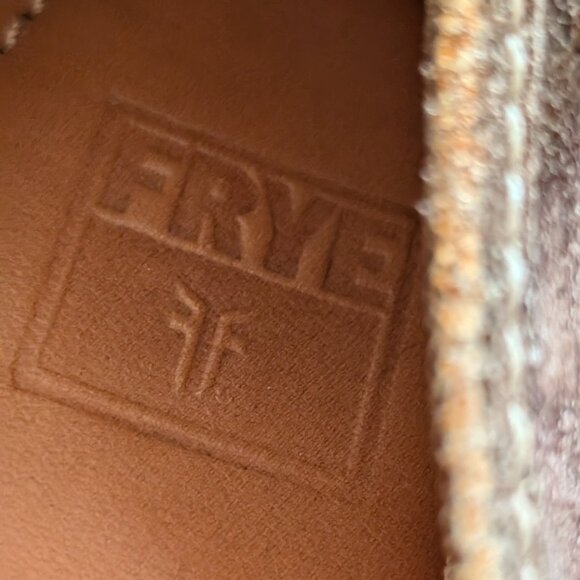 Great condition FRYE women's metallic Regina Ballet Flats Size 10 - Picture 9 of 13